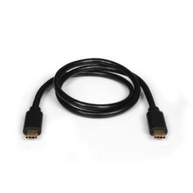Câble USB-C 1 m PORT DESIGNS - Charge rapide 60 W - Noir élégant