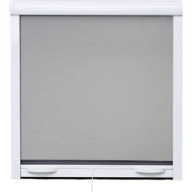 Moustiquaire en Aluminium Laqué Blanc pour Fenêtre - Ajustable et Recoupable
