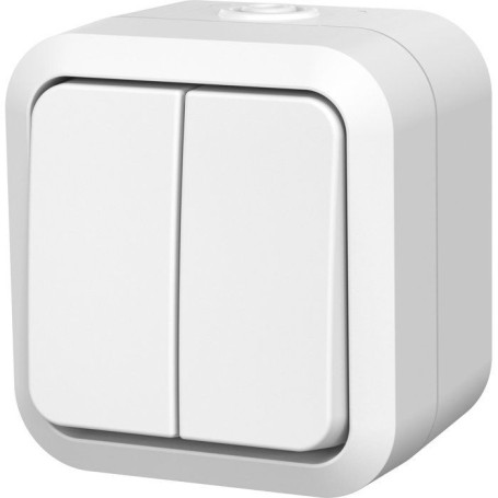 Interrupteur double va-et-vient étanche Aqua Pro - 250V 10A - QUARX