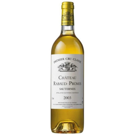 Château Rabaud-Promis 2017 - Vin Blanc Sauternes 1er Cru Classé