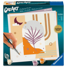 Ravensburger CreArt Peinture par Numéros - Tableau Sky 20x20 cm pour Adultes