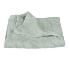 Couverture Bébé ROBA Lil Planet en Coton Biologique - 80 x 80 cm - Vert Givré