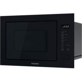 Micro-ondes Gril Encastrable Noir 25L - ROSIERES