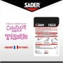 Colle Textile SADER - Flacon 40 ml pour Ourlets et Customisation