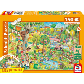 Puzzle La Nature est un Jeu d'Enfant - 150 Pièces