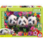 Puzzle Panda Trio - 200 pièces pour enfants dès 8 ans