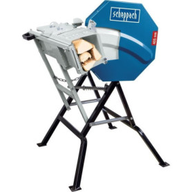 Scie à bûches Scheppach HS410 - Lame Ø 405mm, 2200W, Garantie 5 ans