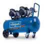 Compresseur d'air silencieux Scheppach HC100Si - 100L, 2200W, 8 bars
