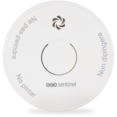 Détecteur de Fumée SCS SENTINEL - Autonomie 10 ans et Installation Facile