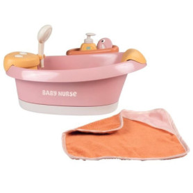Baignoire Balnéo Baby Nurse SMOBY pour Poupon