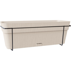Jardinière Balconnière Ethica 50 cm en Craie - 9 L