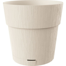 Pot de Fleur Ethica 2L avec Réserve d'Eau - Blanc