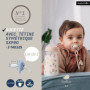 Lot de 2 sucettes symétriques Birdies - SUAVINEX - 18 mois et plus - Beige
