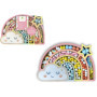Coffret Créatif de Perles en Bois Arc-en-Ciel - SYCOMORE