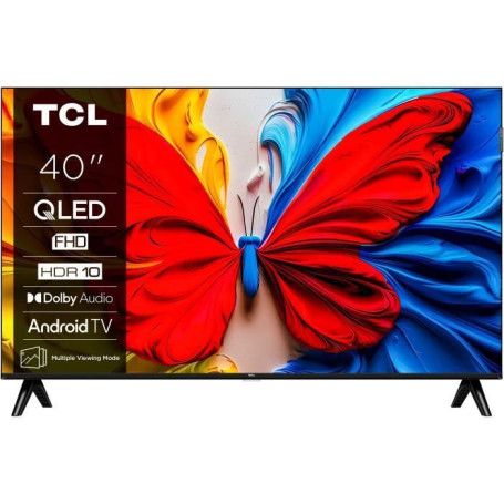 Téléviseur QLED TCL 40S51K - 40" Full HD avec Android TV