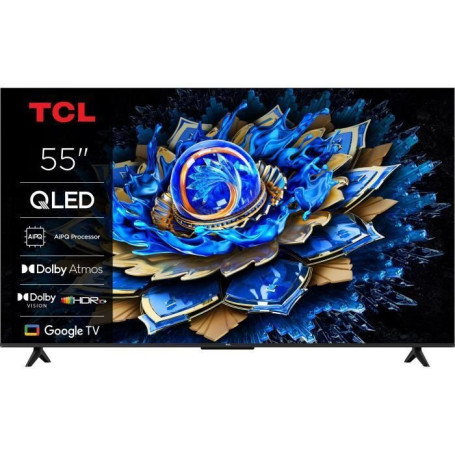 TCL 55T69C - Téléviseur QLED 55" 4K UHD avec Android TV