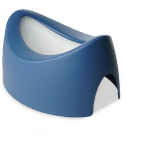 Pot d'apprentissage POTTYBOO Bleu et Blanc - Confort et Sécurité pour Bébé