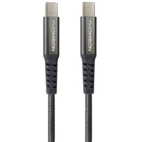 Câble USB-C vers USB-C 100W - Charge rapide 1,5m THOMSON
