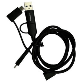 Câble de Charge Universel THOMSON 5 en 1 USB-A/USB-C 2.4A 60W