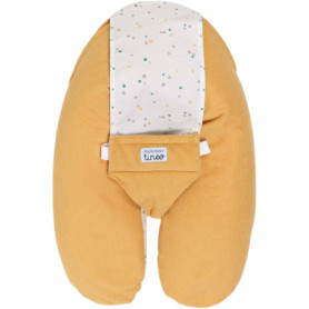 Coussin de maternité 3-en-1 TINEO - Jaune à Pois