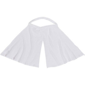 Voile d'allaitement TINEO en double gaze de coton - Blanc