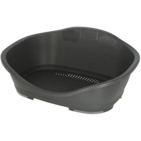 Corbeille en plastique KERBL Sleepers - 80,5 x 55 x 32 cm - Gris