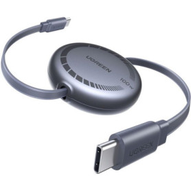 Câble USB-C Rétractable UGREEN 100W - 1 m Noir