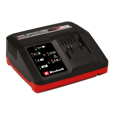 Einhell Chargeur Rapide Power X-Change (18V, Lithium-ION, 200-260V, 50-60 Hz, Charge Rapide 4 A, contrôle de la Batterie pour Un