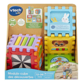 Cube d'activités modulable VTECH BABY pour éveil sensoriel