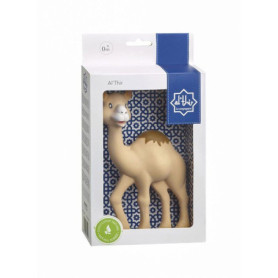 Doudou Compagnon Al'Thir Sophie la Girafe - Peluche Douce pour Bébé