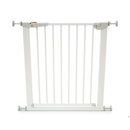 Barrière de Sécurité Bébé Ajustable en Acier Blanc WEBABY