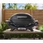 Barbecue à gaz Weber Q2100N - 2,94kW, 1 brûleur en inox, noir