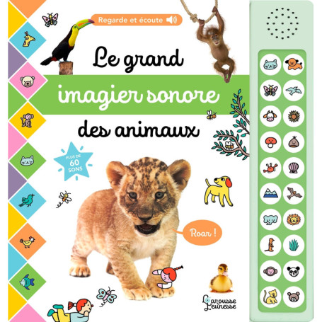 Le grand imagier sonore des animaux