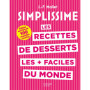 Les recettes de desserts les + faciles du monde