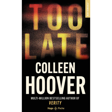 Too late - Colleen Hoover