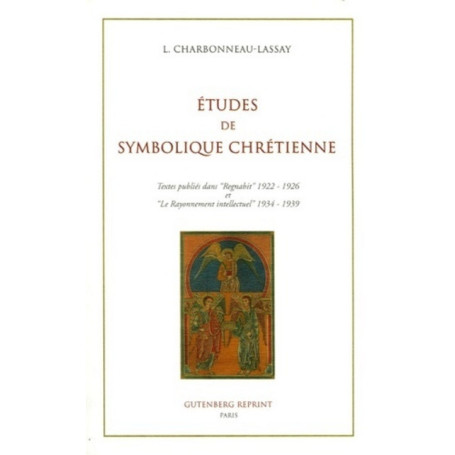 Etudes de symbolique chretienne