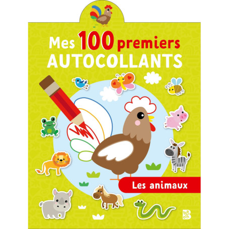 Mes 100 premiers autocollants - Les animaux
