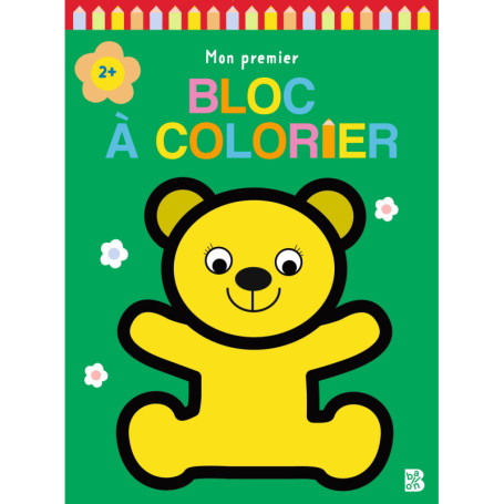 Mon premier bloc à colorier - Ours