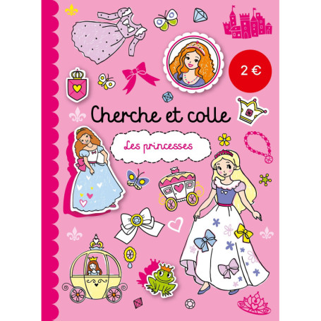 Cherche et colle - Les princesses