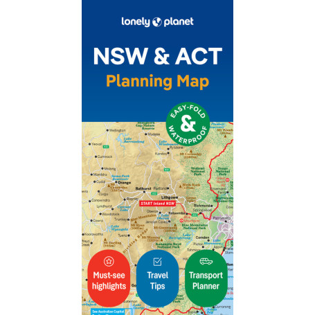 New South Wales & the ACT Planning Map 2ed -anglais-
