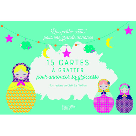 15 Cartes à gratter pour annoncer sa grossesse