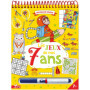 Les jeux de mes 7 ans - bloc avec feutre effaçable