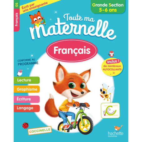 Toute Ma Maternelle - Français Grande Section (5-6 ans)