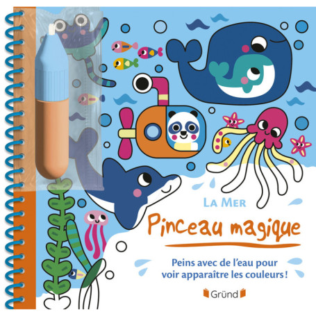 Pinceau magique - La mer