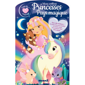 Coup de coeur créations - Mon coffret Princesses - Pays magique - Avec des stickers !