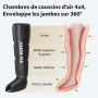 FIT KING Massage Jambes, Bottes de Pressothérapie pour la Détente, Appareil de Massage Pieds, Idéal après le Sport pour des Jamb