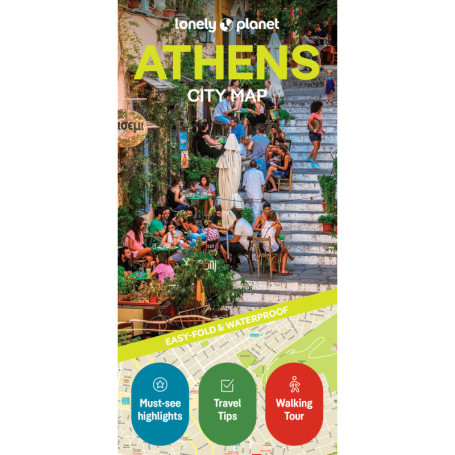 Athens City Map 2ed -anglais-