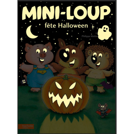 Mini-Loup fête Halloween couverture phosphorescente