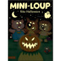 Mini-Loup fête Halloween couverture phosphorescente