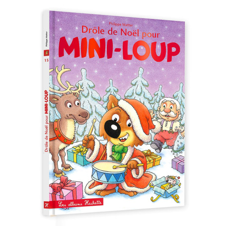 Drôle de Noël pour Mini-Loup avec couverture scintillante